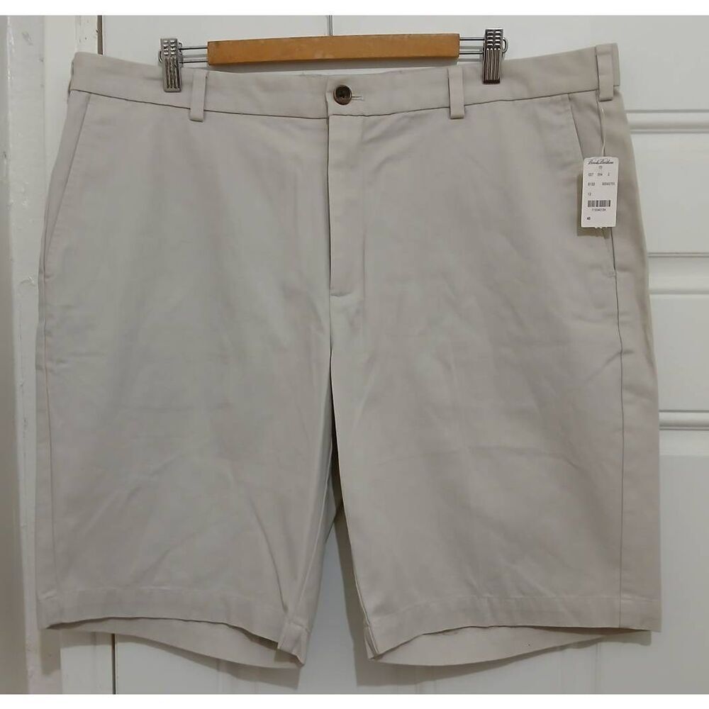 Brooks brothers mens size 40 chino beige khaki Bermuda shorts
